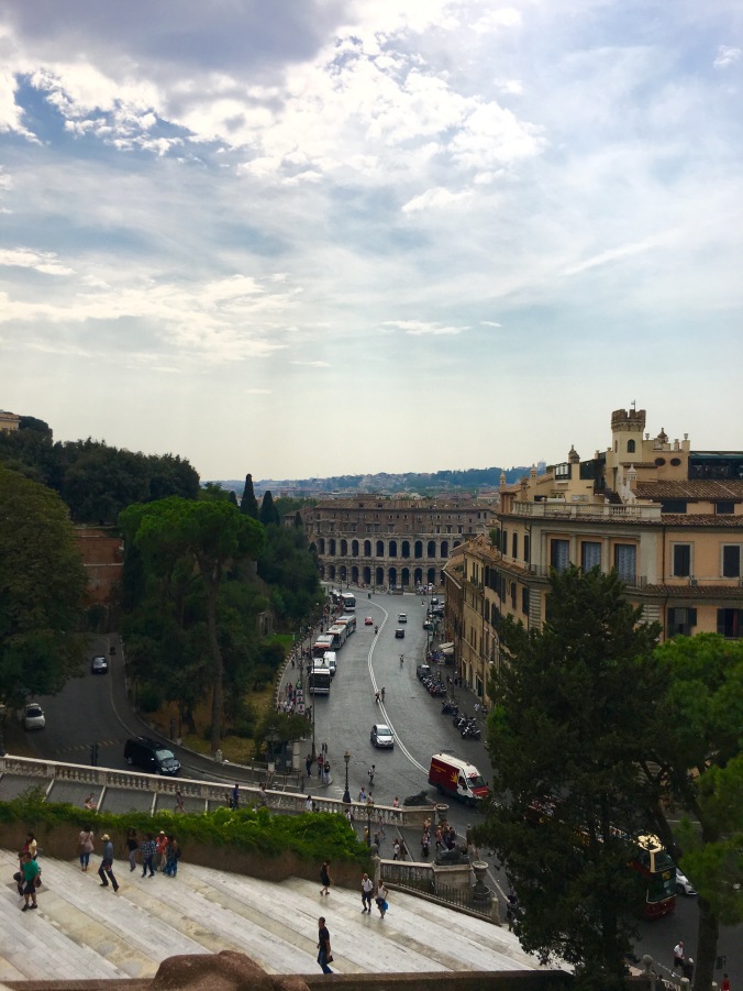 view from Altare della Patria
