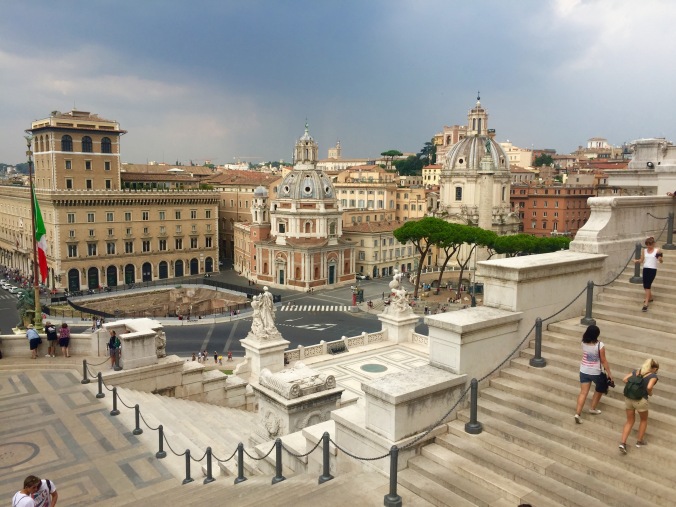view from capitoline hill monument