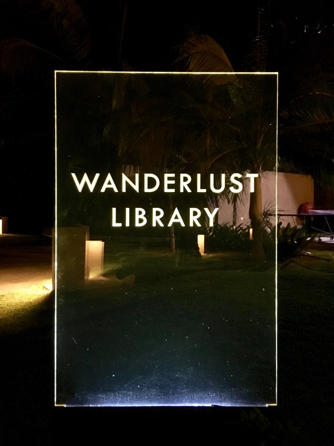 wanderlust library, lux le morne, mauritius