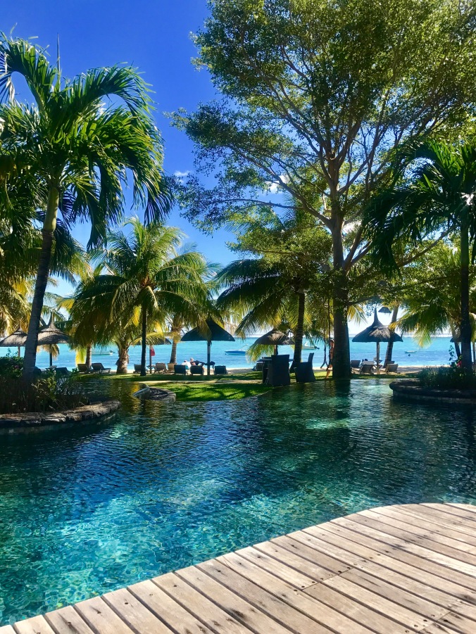 lux le morne resort, mauritius, ilot pool